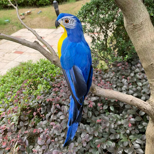 Life Experience Parrot Garden Ornament for Elegant Outdoor Areas Bowlift