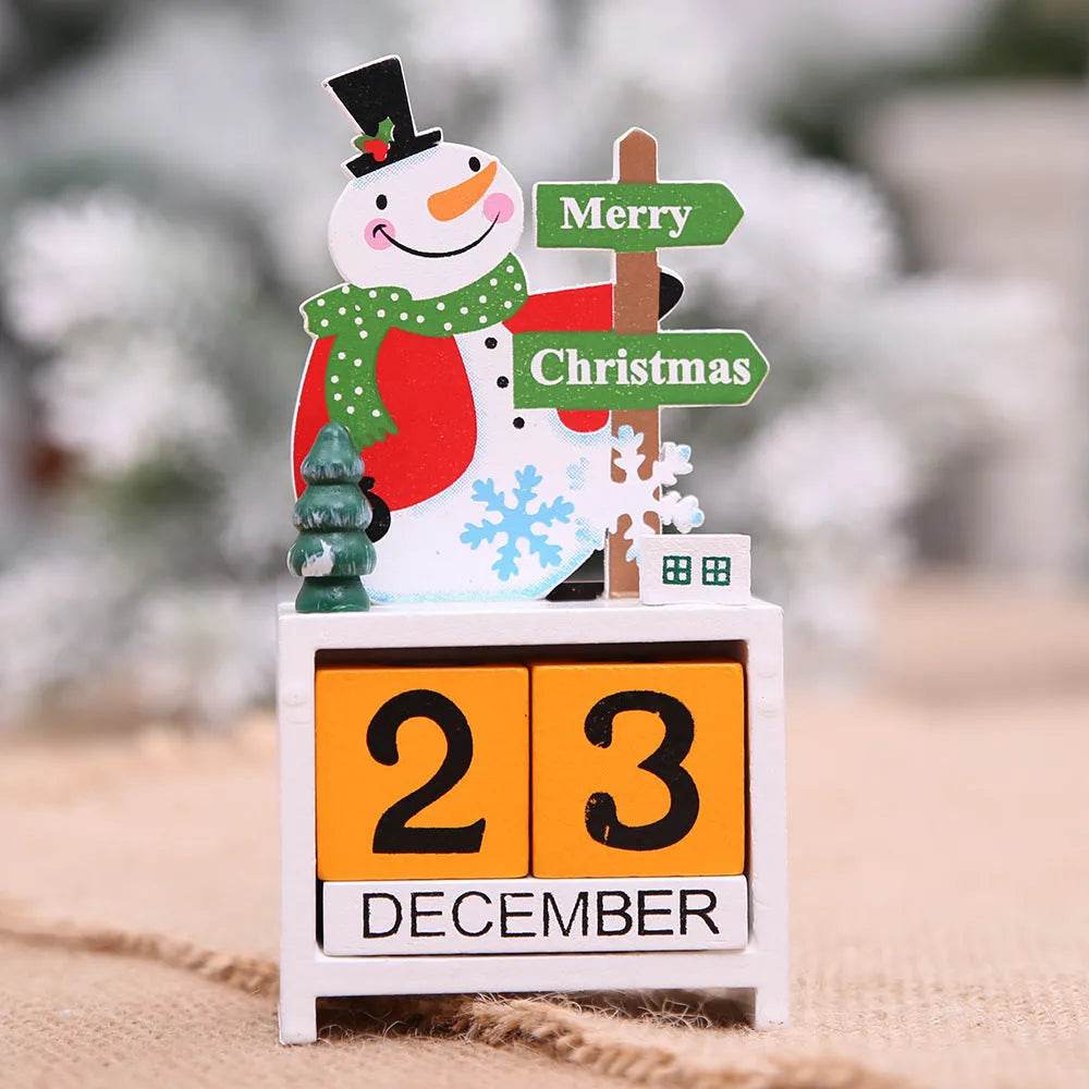 BowLift | Christmas wooden calendar decorations