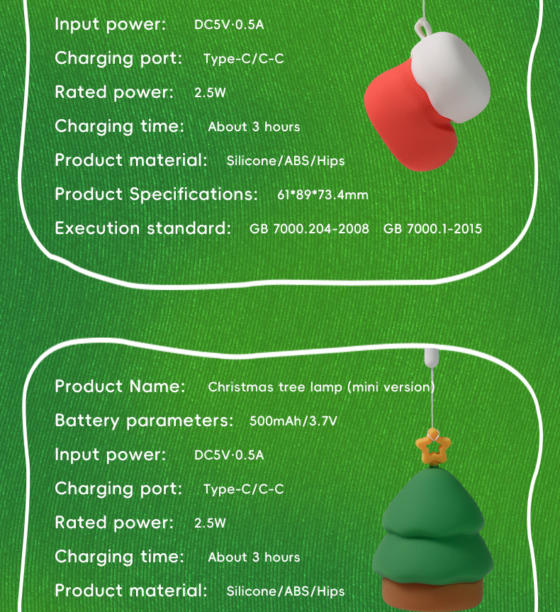 Creative Holiday Silicone Snowman Night Light