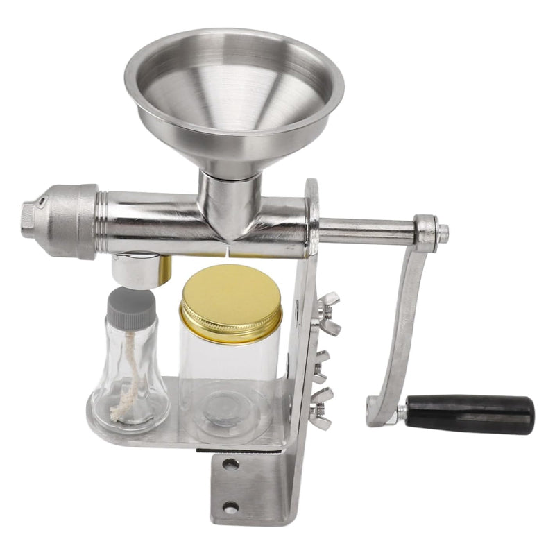 BowLift | Manual Oil Press Machine Household Stainless Steel Oil Extractor Machine for Nut Seed