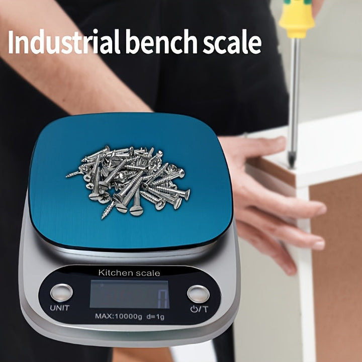 Digital kitchen scale stainless steel | Bowlift