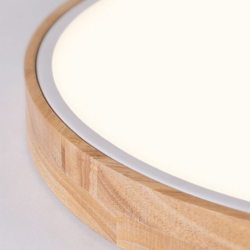 Modern LED Ceiling Lamp for Bedroom - Energy-Saving Acrylic and Metal Recessed Light, Various Colors | Bowlift