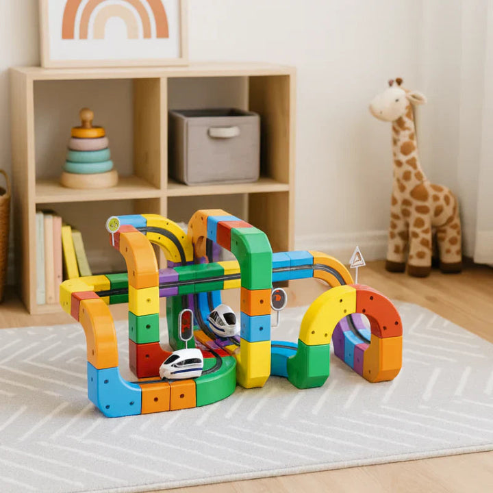BowLift | MagnoFun FlexiTrack — Becoming smarter while playing and discovering creativity without limits!