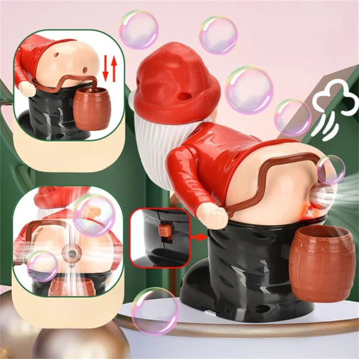 BowLift | SillySanta - bubble figure for gag gifts and Christmas fun