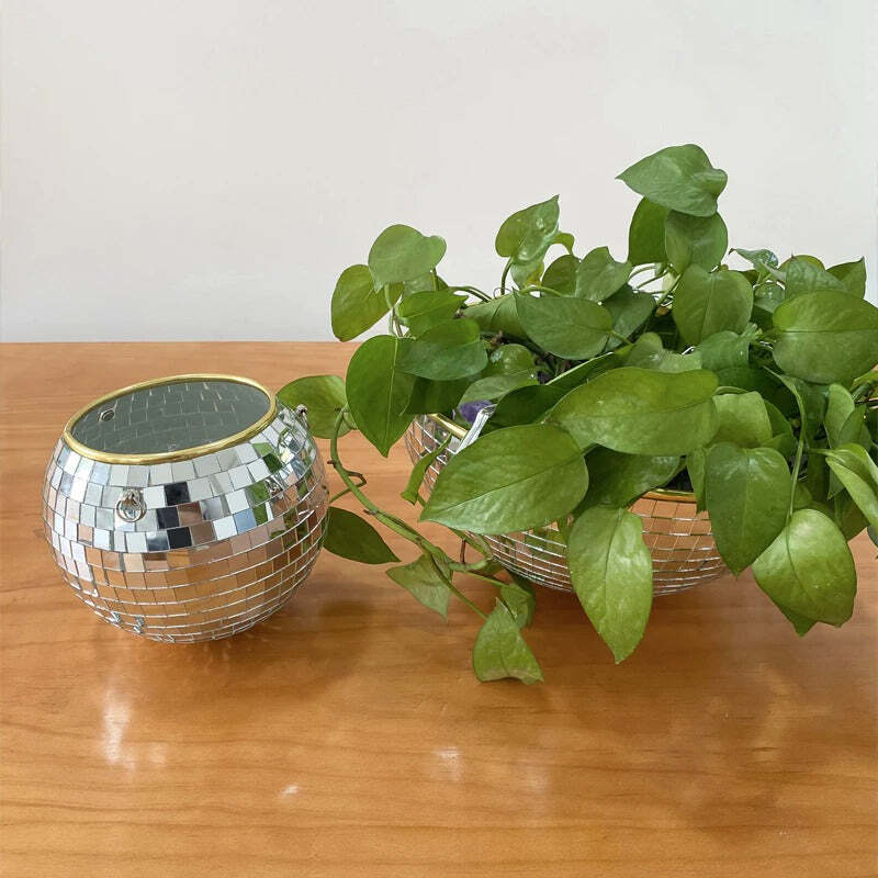 BowLift | Disco Ball Hanging Planter