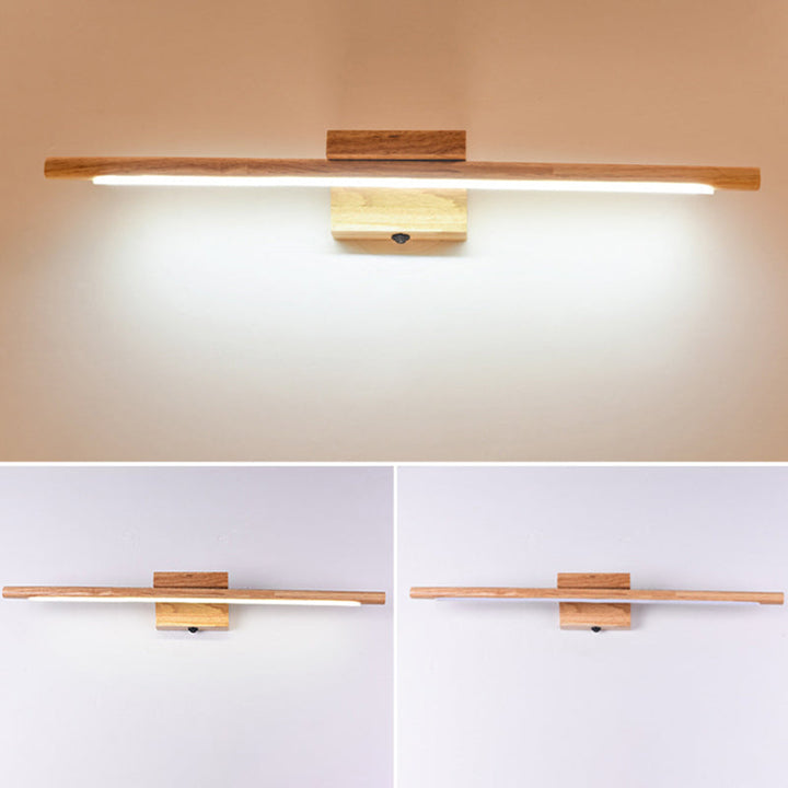 BowLift | Wood LED Wall-Mounted Lighting Simplicity Residence Wall Lamp Lights for Bathroom