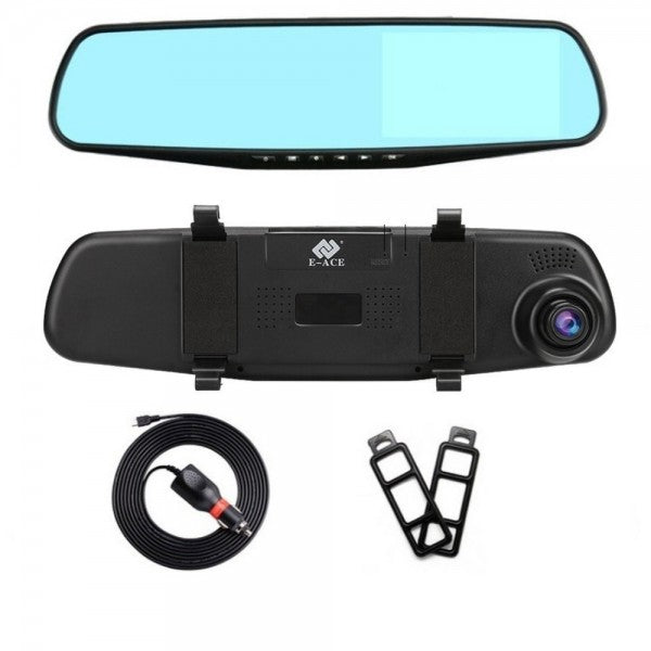 SafeMirror HD Rearview Mirror with Dashcam – 1080p, Motion Detection & Wide Angle | Bowlift