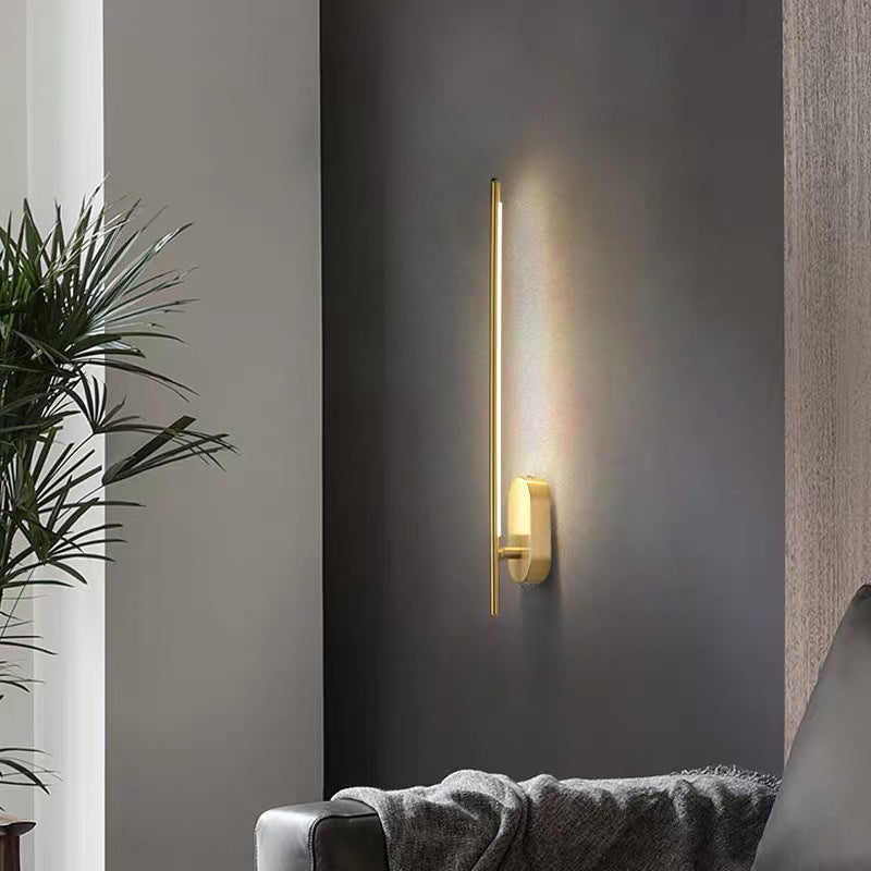BowLift | Linear Stripes Wall Lighting Modern Metal Wall Mount Lamp for Bedroom Living Room