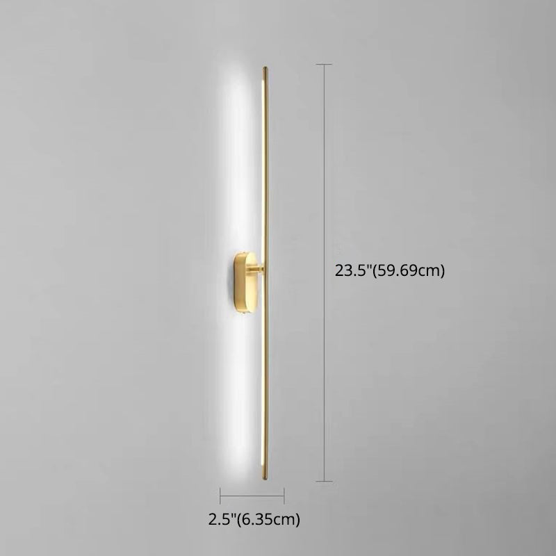 BowLift | Linear Stripes Wall Lighting Modern Metal Wall Mount Lamp for Bedroom Living Room