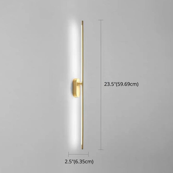 BowLift | Linear Stripes Wall Lighting Modern Metal Wall Mount Lamp for Bedroom Living Room