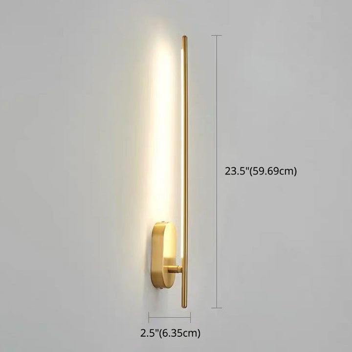 BowLift | Linear Stripes Wall Lighting Modern Metal Wall Mount Lamp for Bedroom Living Room