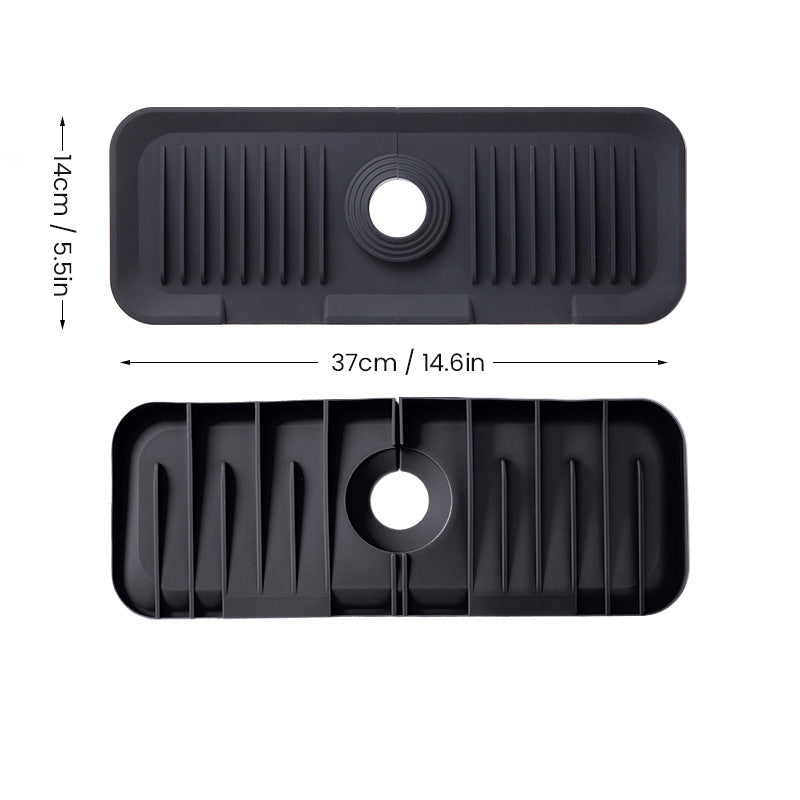 BowLift | Silicone sink faucet splash guard mat