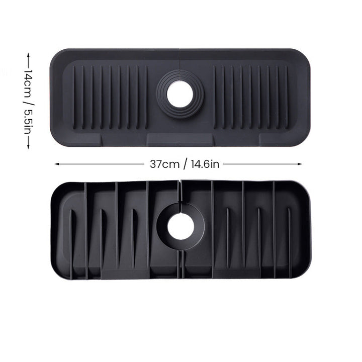 BowLift | Silicone sink faucet splash guard mat
