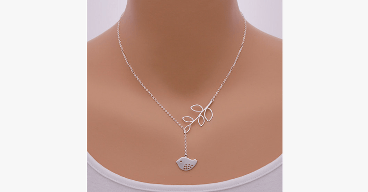 BowLift | Delicate Nature Lover Necklace - Let fashion soar higher!