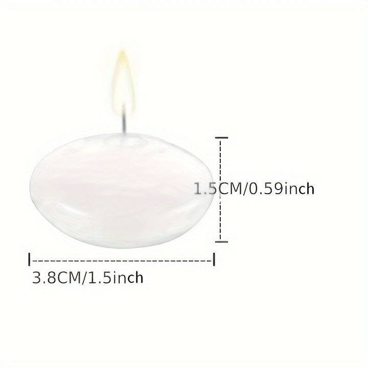 EnchantGlow - Premium Floating Candles for Magical Atmospheres Bowlift