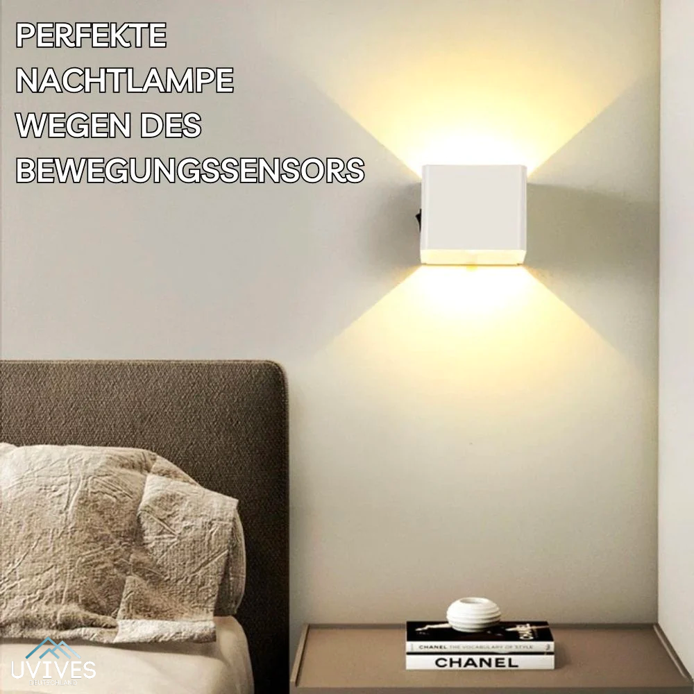 BowLift | LuminaCube Wireless Luxury Wall Lamp