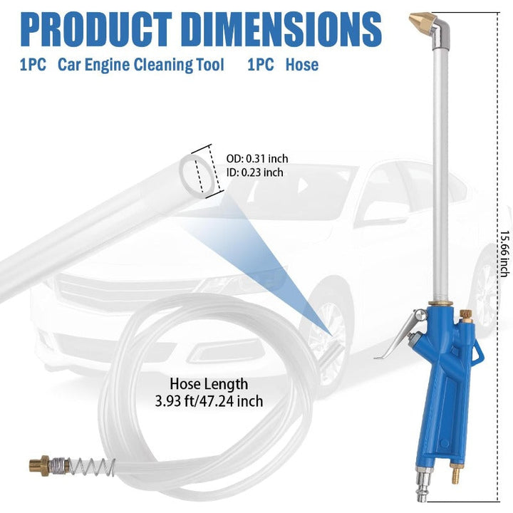 High Pressure Engine Cleaning Gun Bowlift