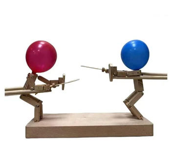 BowLift | Wooden fencing puppets game