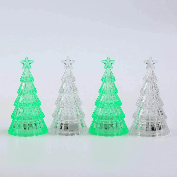 BowLift | Christmas Lawn Decoration Light-emitting Christmas Tree Crystal Small Night Lamp