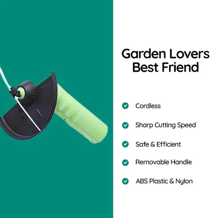 BowLift | GardenTrim Compact – Cordless Weed Trimmer for Precision Work in the Garden