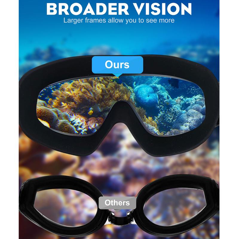 BowLift | No Leaking Swim Glasses for Men Women Youth