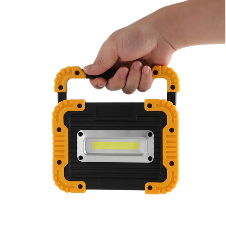 BowLift | Rechargeable LED Construction Spotlight – Portable Work Light with USB and Durable Housing