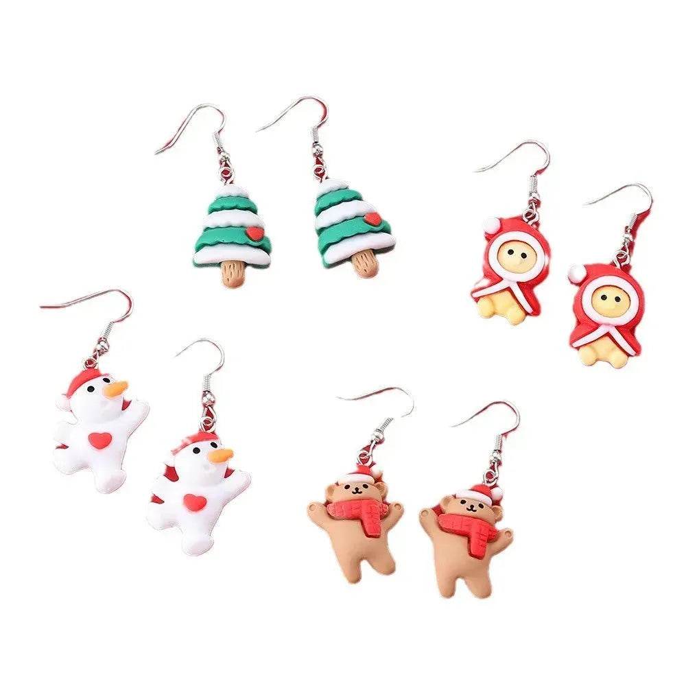 BowLift | Creative Cartoon Christmas Earrings Fashion