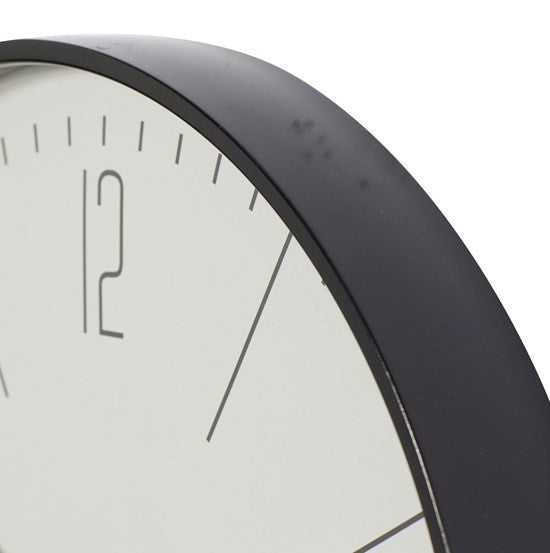 BowLift | BlackGlo - Timeless Black Glass Clock