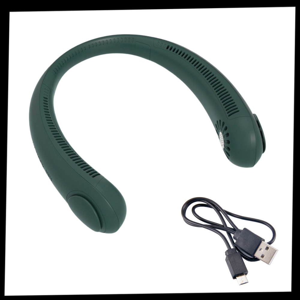 Portable Mini Rechargeable Neck Fan | Bowlift