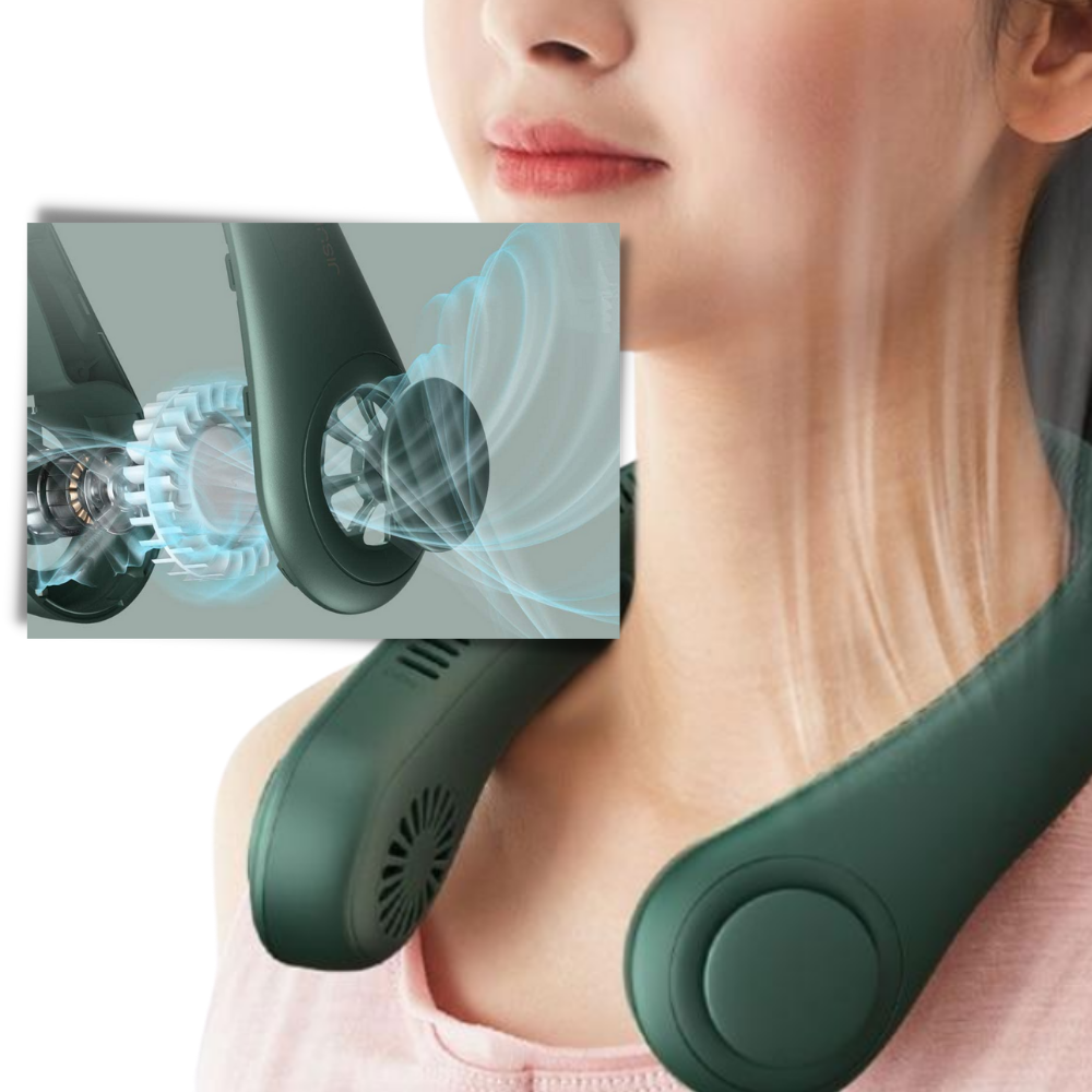 Portable Mini Rechargeable Neck Fan | Bowlift