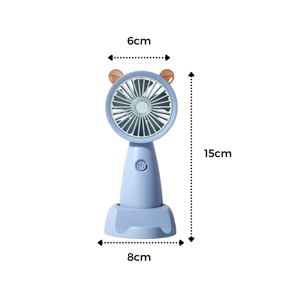 Mini USB Fan With Phone Holder | Bowlift