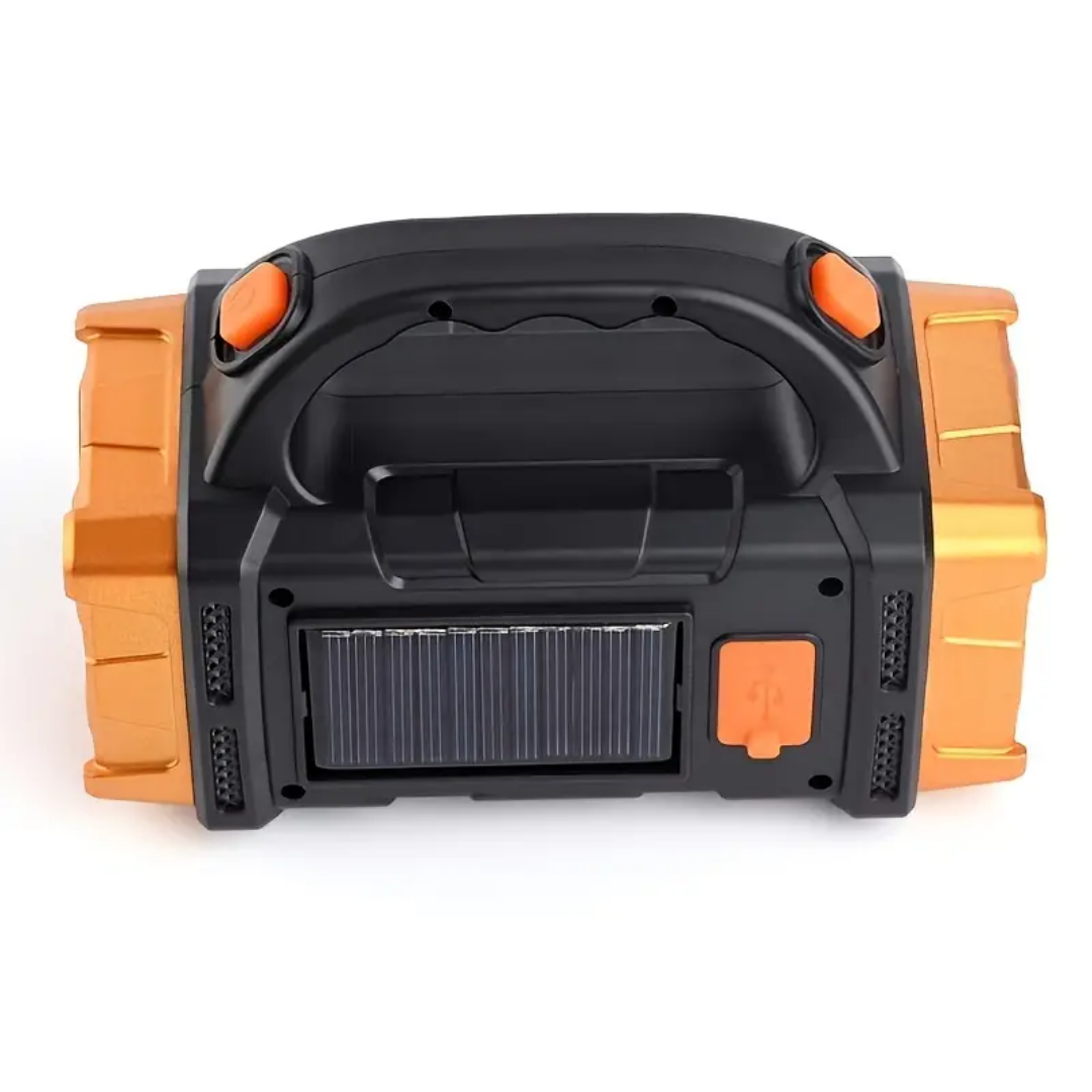 BowLift | PowerBeam 4-in-1 Emergency Flashlight – Powerbank & Solar Energy for Survival in the Outdoors