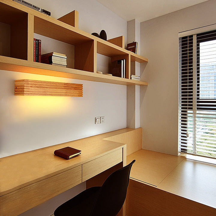 BowLift | Wooden Wall Lights for Bathroom Mirrors – Stylish Functional Illumination for Home Decor & Vanity Lighting