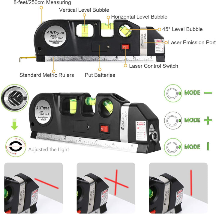 TrueAlign Laser Level — Create perfect lines in no time and feel like a pro without the stress | Bowlift