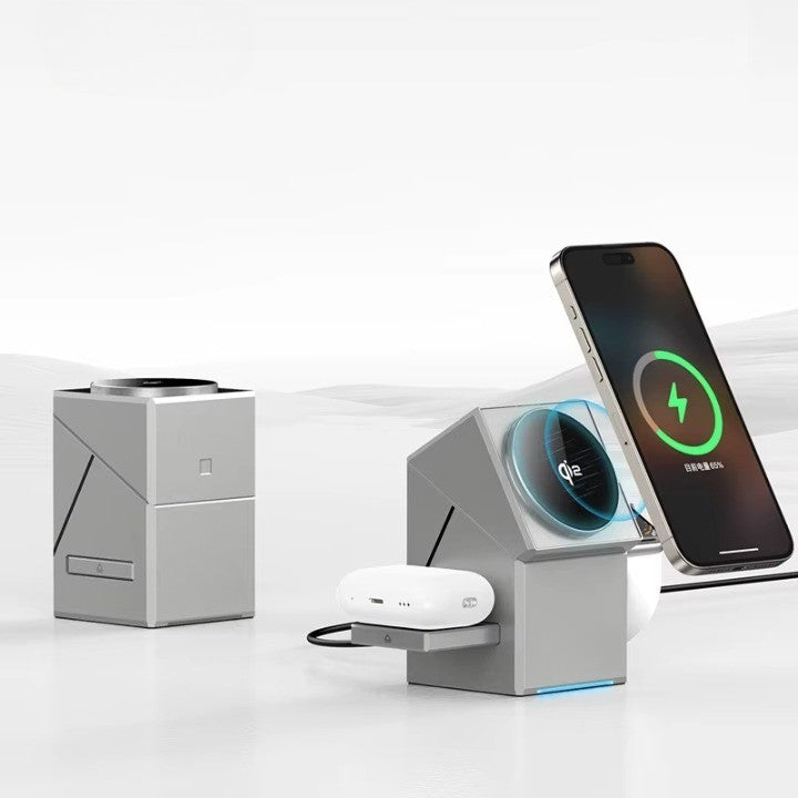 BowLift | Power Hub Rotating Station 3in1 Wireless Charger