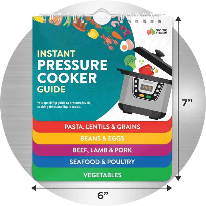 Air Fryer Cheat Sheet Magnets Cooking Guide Booklet | Bowlift