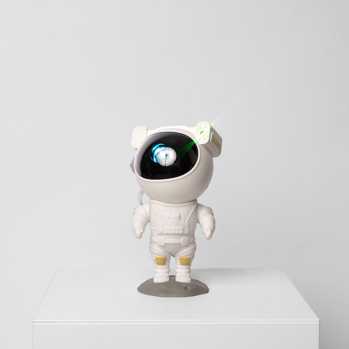 Starry Sky LED Projector – Astronaut Lamp with 360° Rotating Head and Remote Control for Bedroom and Living Room | Bowlift