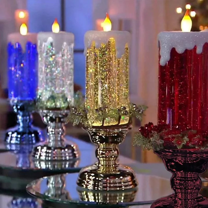 BowLift | LED Christmas Candles  With Pedestal