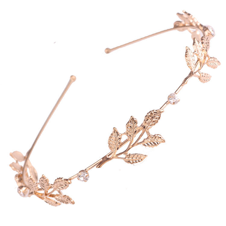 Ladies Elegant Headband with Luxurious Leaf Design Bowlift
