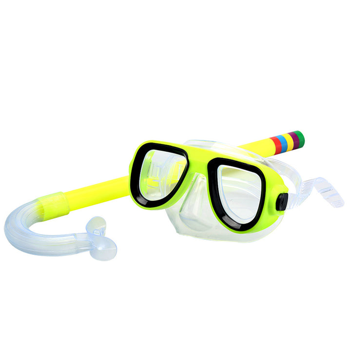 Snorkel set with high-quality breathing mask and ergonomic mouthpiece Bowlift
