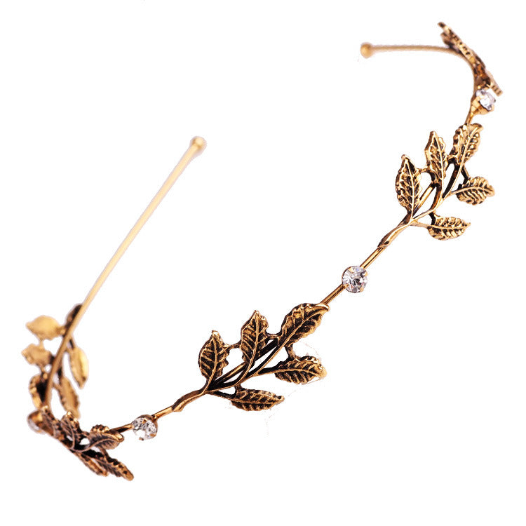 Ladies Elegant Headband with Luxurious Leaf Design Bowlift