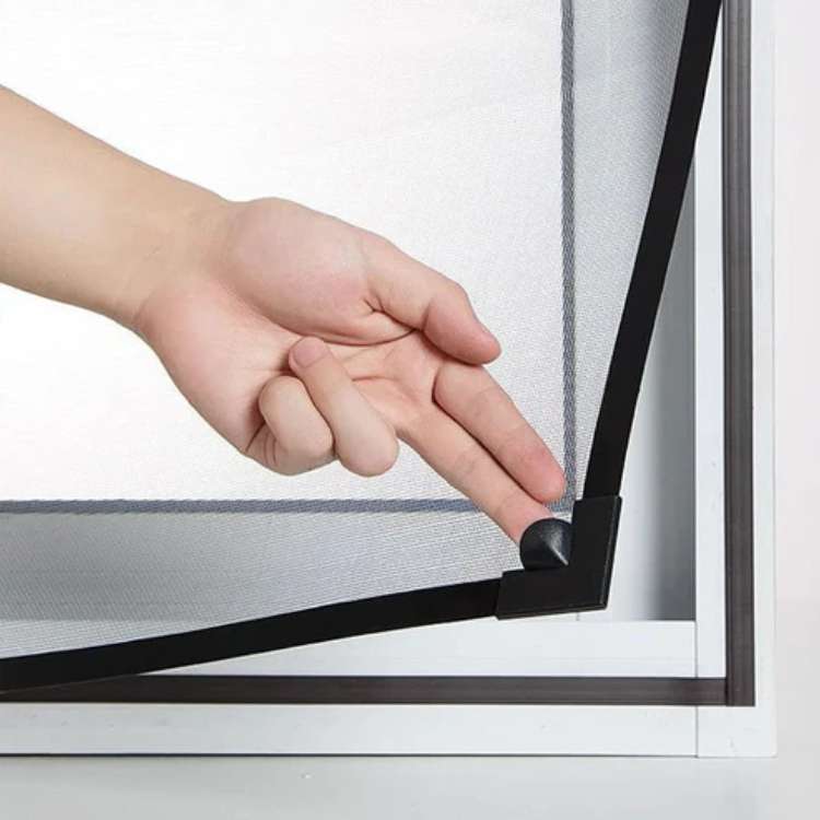 BowLift | Magnetic Mosquito Net for Windows - No-See-Um Mesh Insect Screen for Home Protection & Bug Prevention