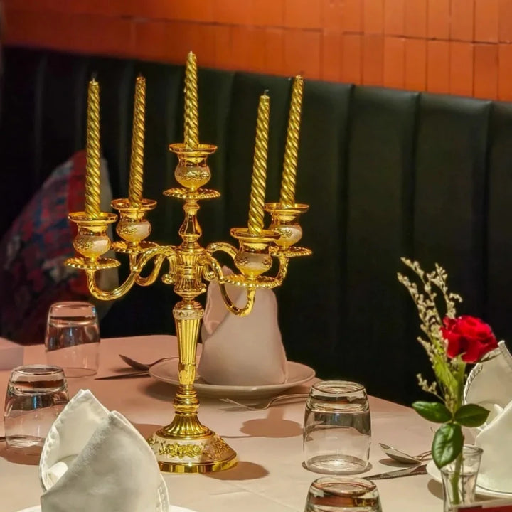 BowLift | GildedNocturne Candelabra