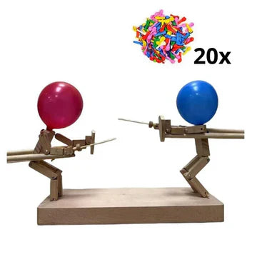BowLift | Wooden fencing puppets game