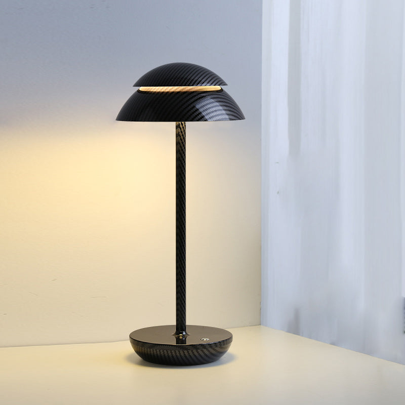 BowLift | Aurelia Noire - Rechargeable Wireless Table Lamp with Built-in LED Lighting and Battery