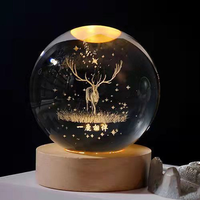 BowLift | Glowing Crystal Ball Night Light