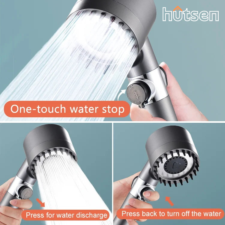 BowLift | VitaSpray 4-in-1 Wellness Showerhead — Ignite your source of power with each shower for radiant skin and pure relaxation