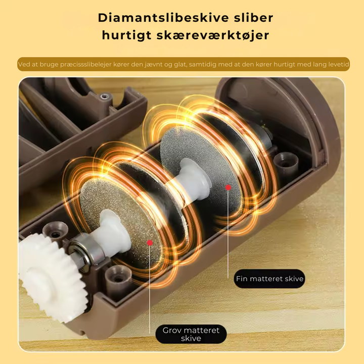 Electric knife sharpener with battery 1200mAh | Bowlift