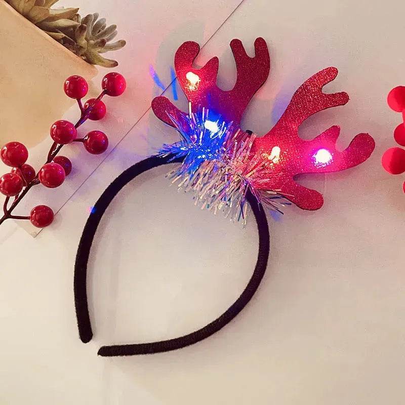 BowLift | Christmas With Light Headband Snowflake Women's