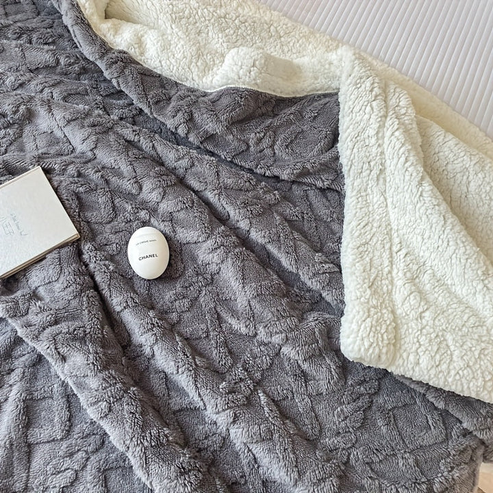 BowLift | Stylish Reversible Fleece Blanket for Ultimate Comfort and Warmth